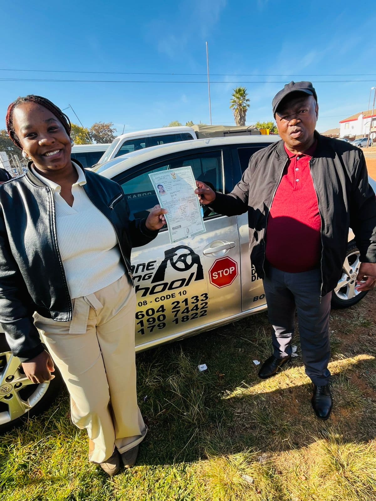 Driver's licence earned